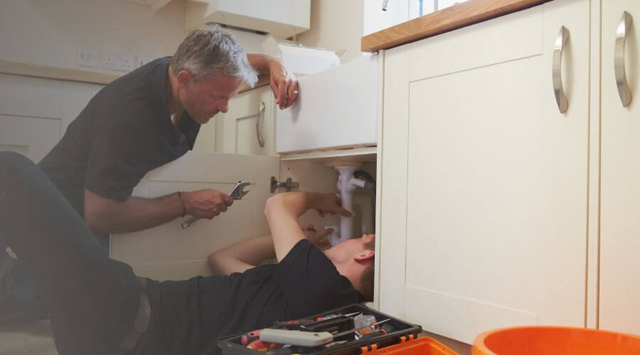 Professional burst pipe repair services in Kempton, IN